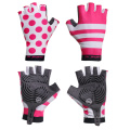 High Quality Women Half-Finger Nylon Bike Motorcycle Gloves